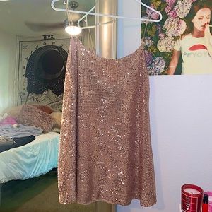 Sequin Mini Dress